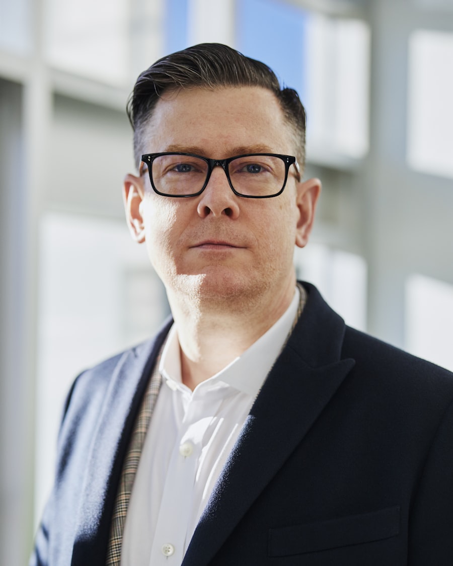Fenyvesi Zoltán portréja az egyik AT Modullal